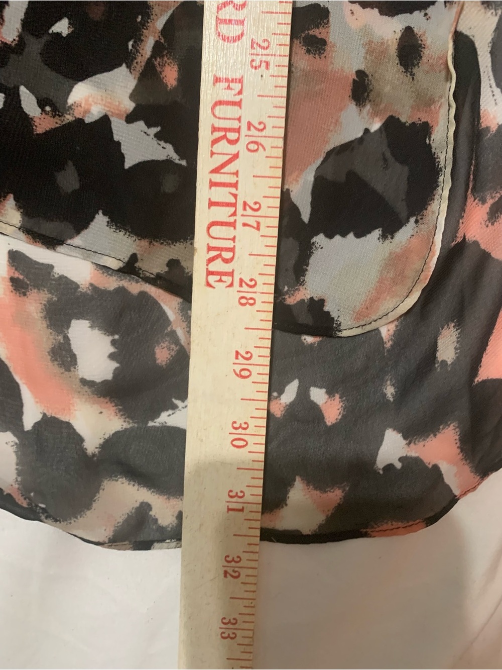 Multiples Monochrome Zebra Pattern Top Large - Picture 7 of 7